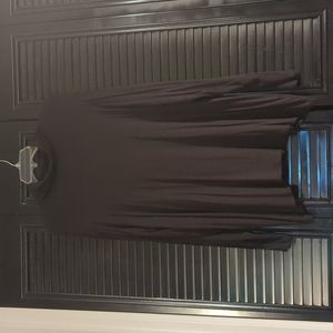 Lightweight long sleeve black turtleneck